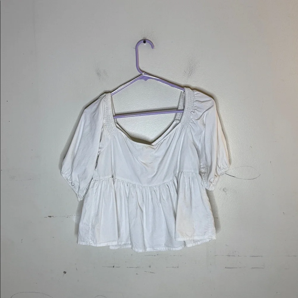 Free People chic white